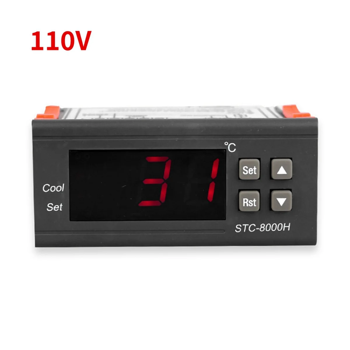 STC-8000H Seafood Machine Temperature Control Cold Storage Cabinet Thermostat Single Cooling over Alarm 110V