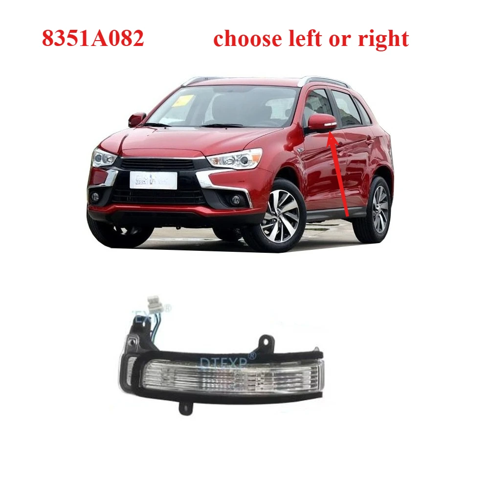 

Цельный индикатор бокового зеркала для Asx GA Rvr, сигнальная лампа поворота зеркала для Pajero Sport KH 2007-2014, лампа Morror 8351A082