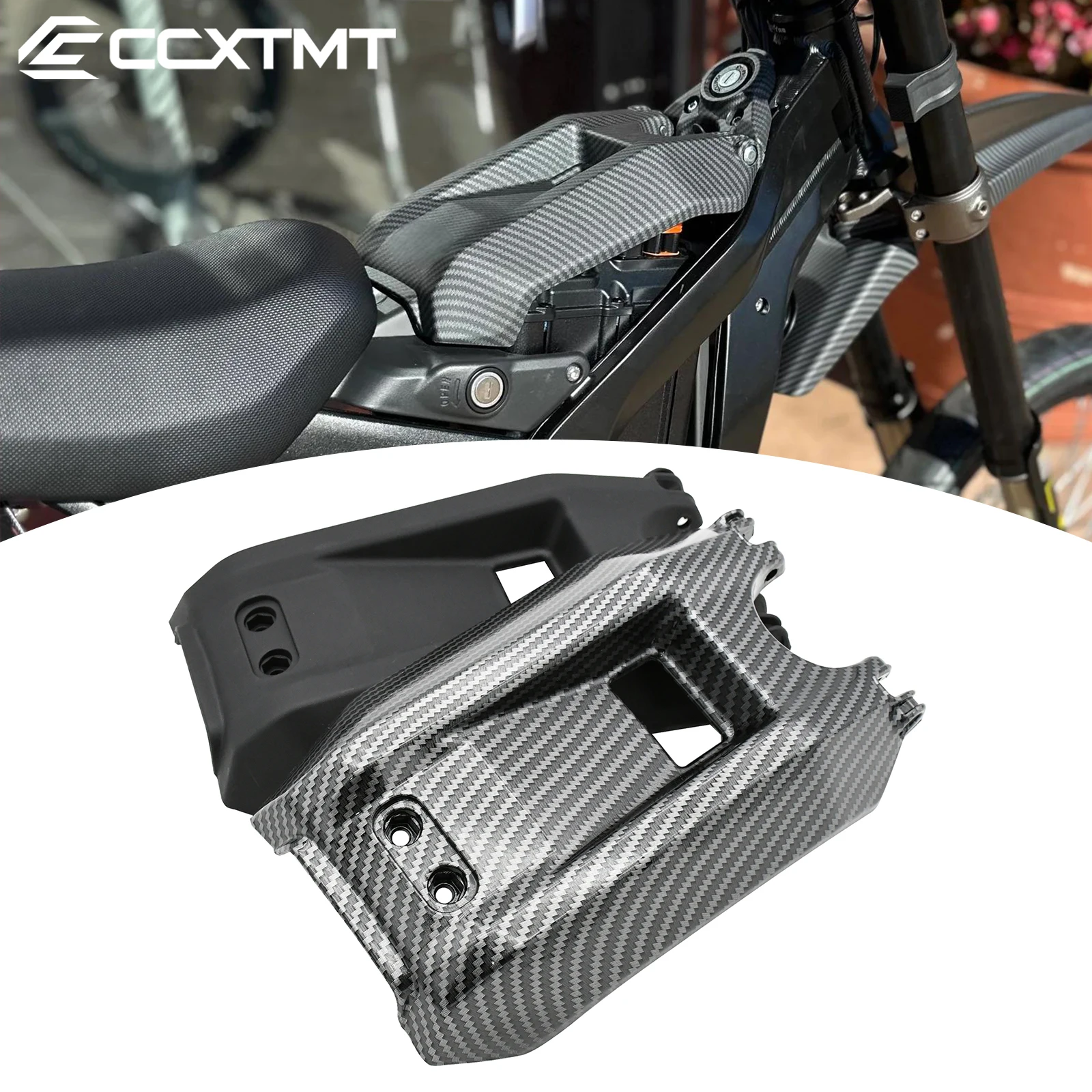 Electric Bike Motorcycle Battery Compartment Protection Cover Battery Cover Guard For Sur-Ron Light Bee S/X For Segway X160 X260