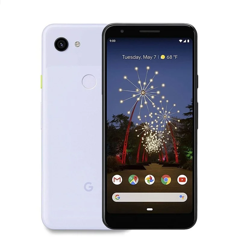 구글 픽셀 3A 휴대폰, 5.6 인치, 4GB RAM, 64GB ROM, 옥타 코어, NFC 스냅드래곤, 오리지널 언락 4G LTE 휴대폰