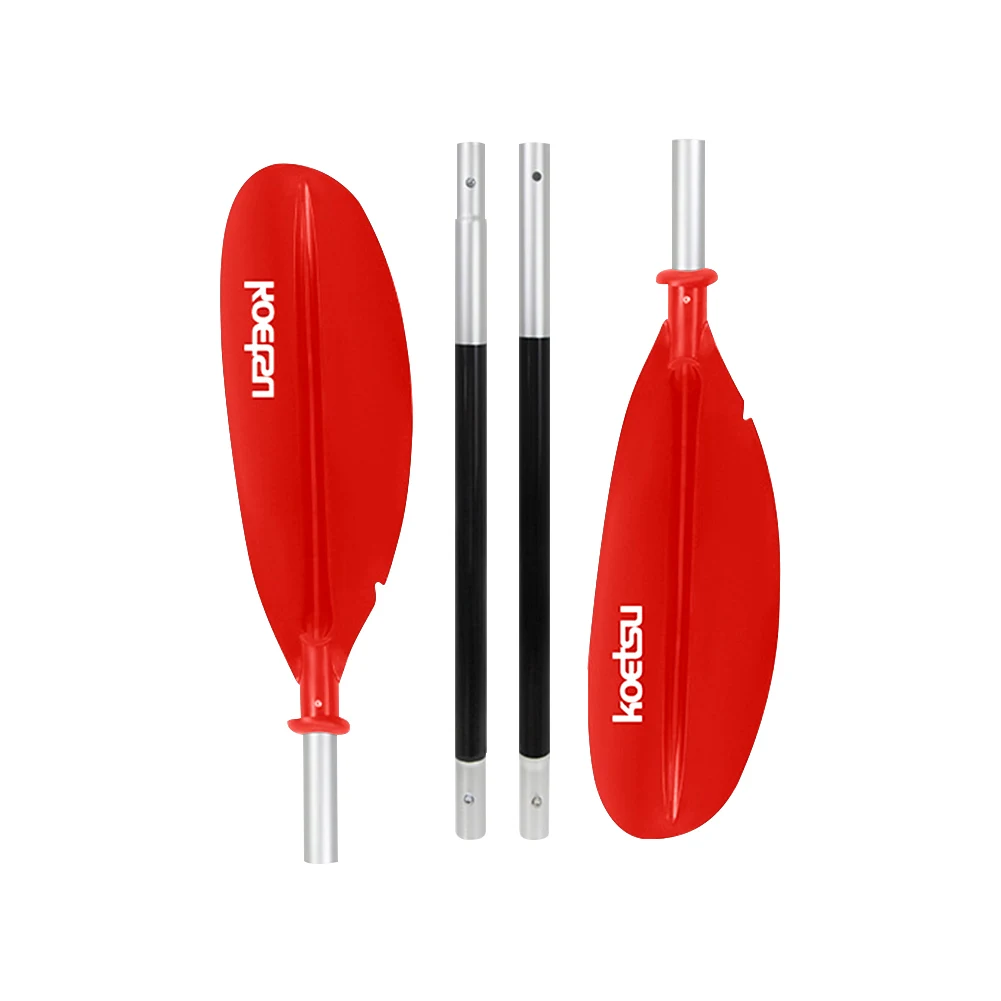 

4-Piece Two Way Paddle Adjustable Double-Head Surfpaddle Aluminium Alloy Stand Up Paddleboard Paddles for Outdoor Water Sports