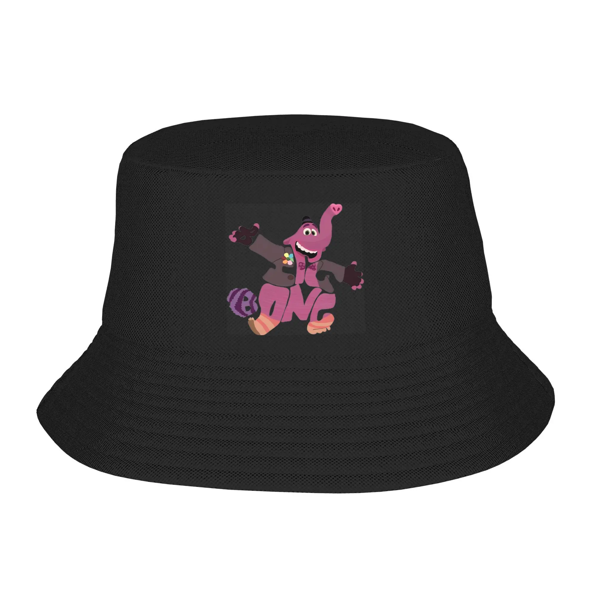 Insides out Bucket Hat For Couple bing bong Fisherman Hats Casual Vacation Caps Soft Fold Streetwear Custom Sunscreen Hats