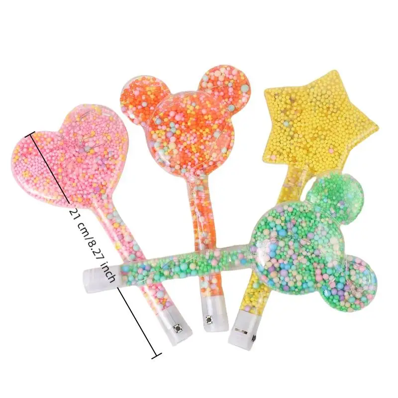 LED Lichtgevende Magische Sterstok Lichtgevende Toverstaf Glowstick Nieuwjaarsfeest Attribuut Concert Lichtgevende Stok Verjaardagsfeest Benodigdheden Kinderspeelgoed
