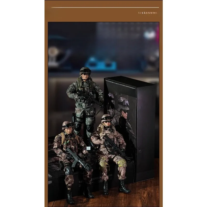 Brinquedos em escala 1/6, pessoal militar chinês, modelo de guerreiro de assalto oriental para figura de ação de 12 polegadas, coleção de decoração de cena