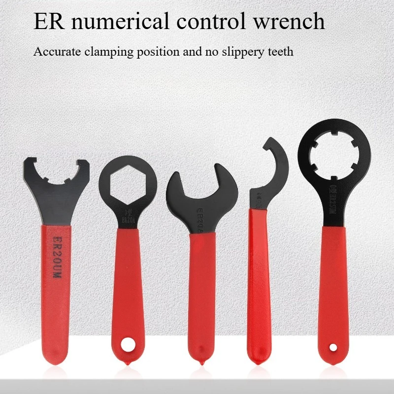 NumERical control wrench er shank wrench A-type M-type 0-type hook-type UM-type powerful shank wrench APU drill chuck