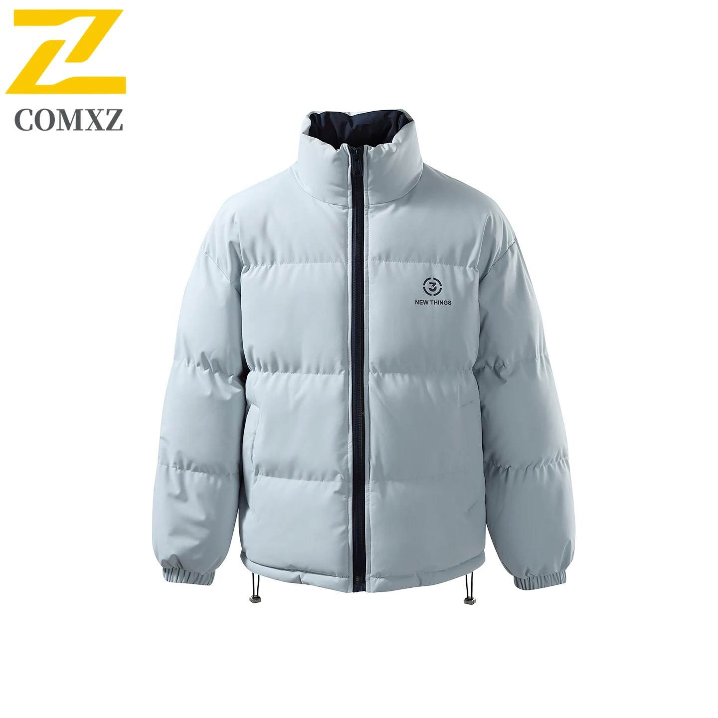 

Comxz High Quality Jacket Men Winter 2026 Thick Warm Stand Collar Parka Brand Cold-proof Quilted Jacket Women Short Padded Coat