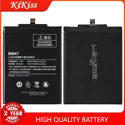 BM47 4000mAh Battery For Xiaomi Redmi 4X 3 3S 3X BM 47 BM-47 For Xiao mi Redmi4X Redmi3 Redmi3X Redmi3S with Track Code