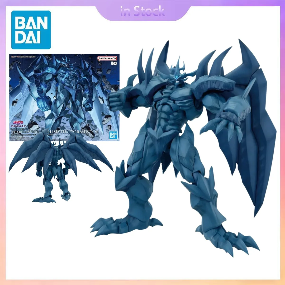 

Original Bandai Genuine In Stock FRS Amplified Obelisk the Tormentor Yu-Gi-Oh Anime Collection Action Figure Model Kit Boys Toys