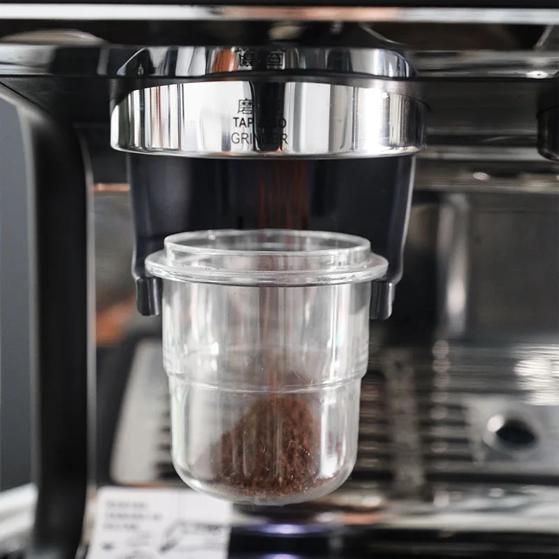 51/53/58mm Coffee Dosing Cup Espresso Coffee Powder Cup Brewing Bowl Portafilter Clear Espresso Machine Accessories Barista