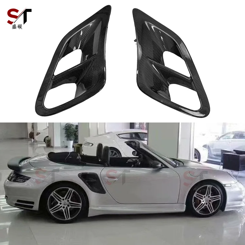 

Suitable for Porsche 911 997 Turbo Carbon Fiber rear trending side vent body kit out trending