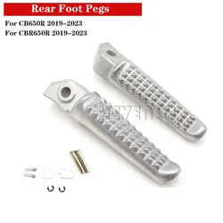 Motorcycle Rear Footrests Foot Pegs For Honda CBR650R CB650R 2019-2023 CBR 650R CB Passenger Footpegs Accessory