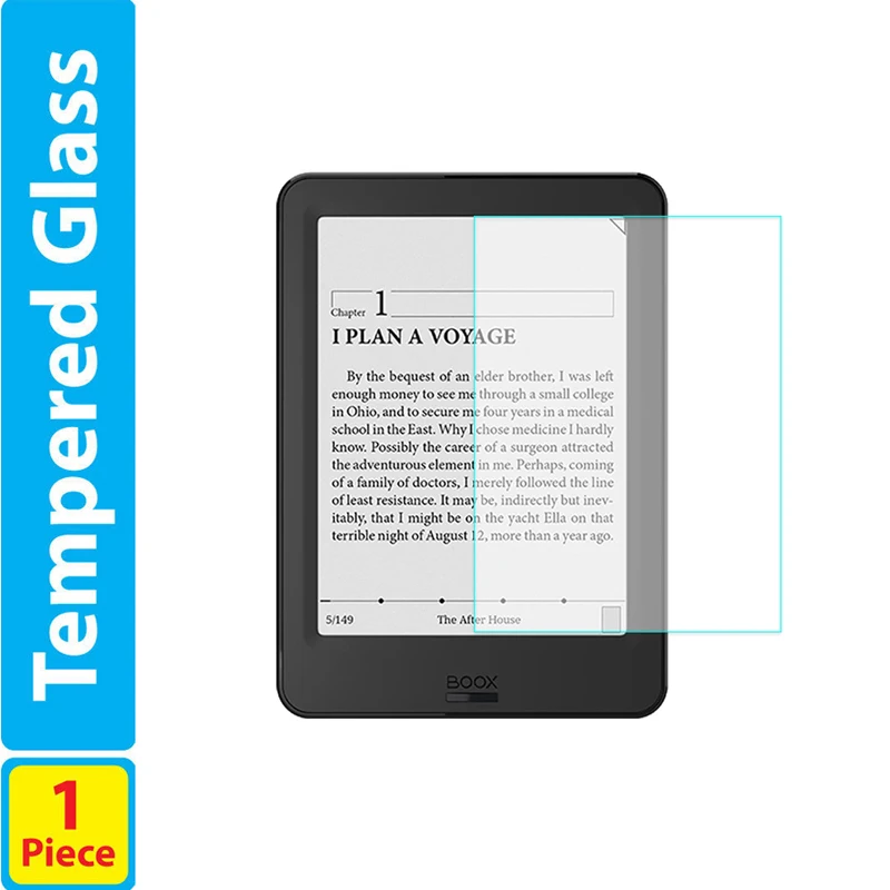 9H Tempered Glass LCD Screen Protector Anti-Scratch HD Clear Shield Film for Onyx Boox Poke Pro  6-inch eReader Accessories