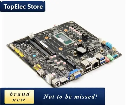 TopElec I5-12450H/13500H/9300H I7-12700H/13700H/13700H Mini-ITX Motherboard IPC SBC Embedded Ultra-thin Mainboard With COM LAN D