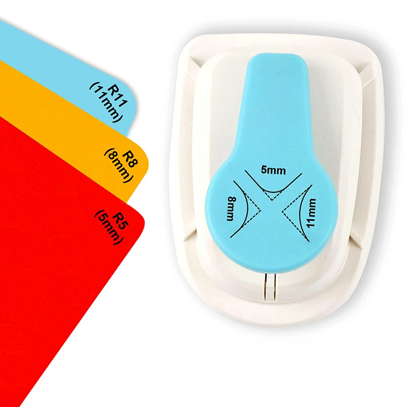 

Круглый мини-закруглитель углов R5/R8/R11мм для бумаги, карточек, фотографий, планировщиков, принадлежности для резки