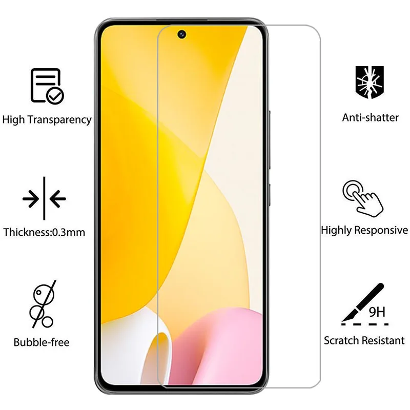 screen protector for xiaomi mi 12 lite protective tempered glass on xiaomi12 12lite 5g phone film glas xiomi xiami xaomi xioami