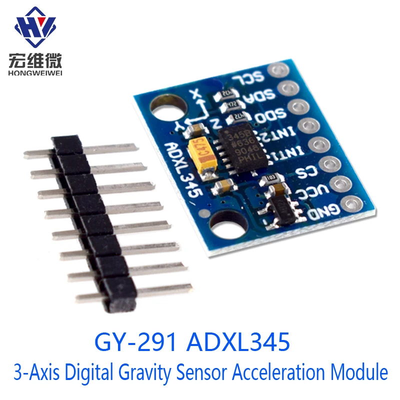 GY-291 ADXL345 digital three-axis acceleration of gravity tilt module IIC/SPI transmission In stock