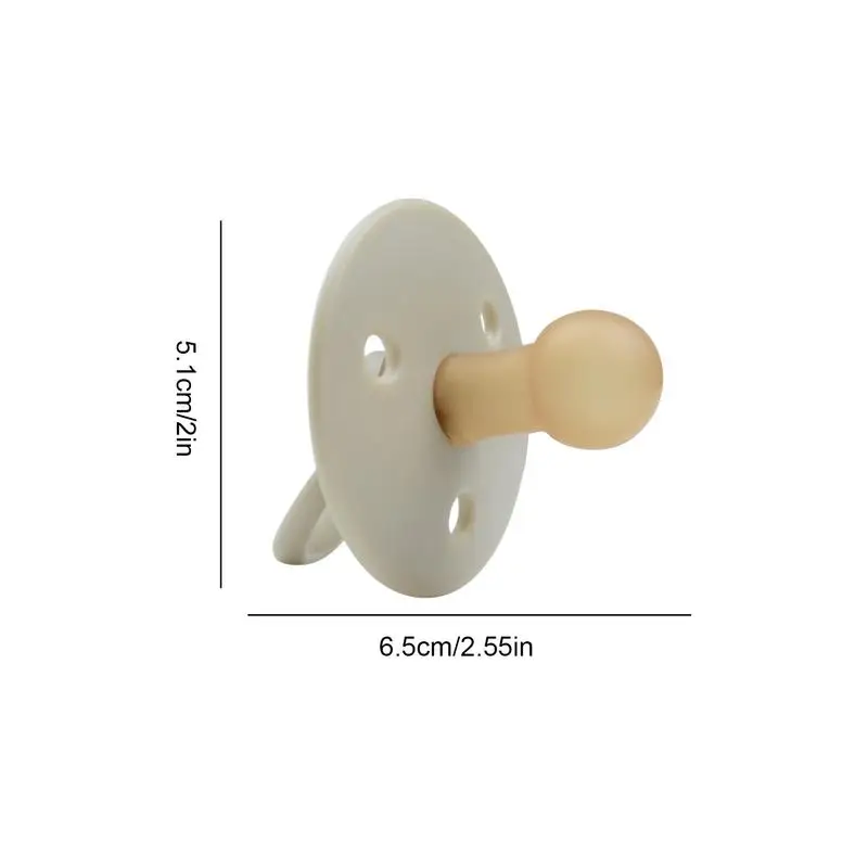 Liquid Silicone Nipple Soother Soft Breastlike Pacifier Baby Pacifier Toys Multipurpose Soothing Pacifier Baby Teething Toys For