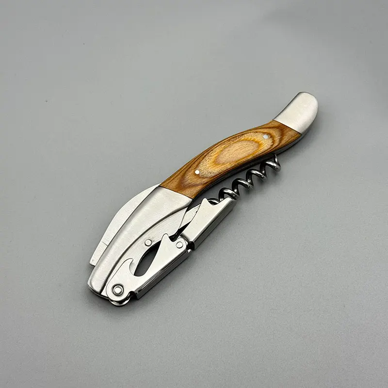 Red Wine Bottle Opener, Professional Bottle Opener, Portable Screw-On Bottle Opener, Multi-Functional Beer Cap Bottle Opener
