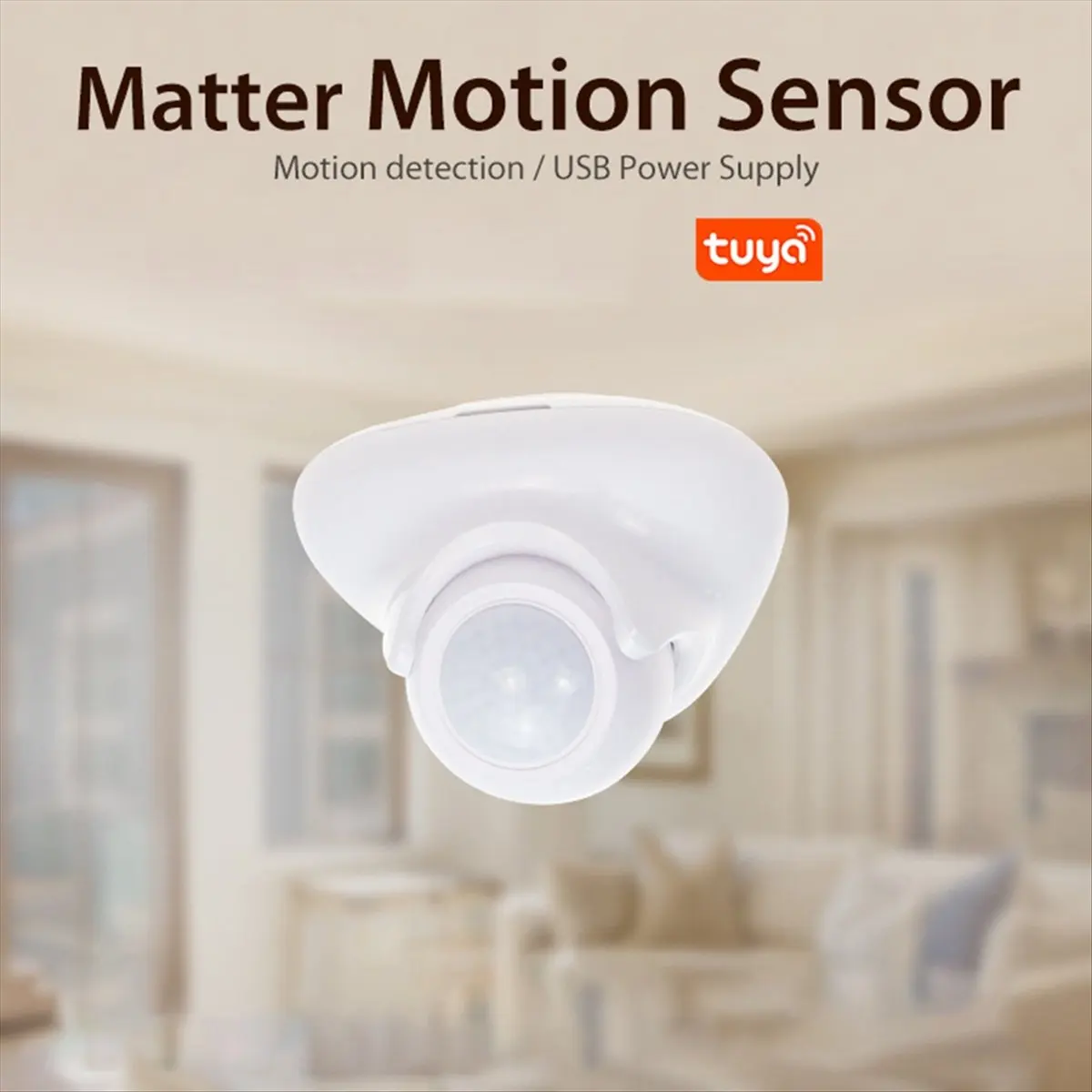 Tuya Matter Thread Human Presence Motion Sensor Infrared Human Detector Motion Detector Tuya Hub Smart Home Automation