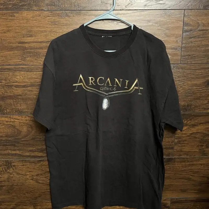Arcania Gothic 4 T Shirt Video Game Promo Sword L