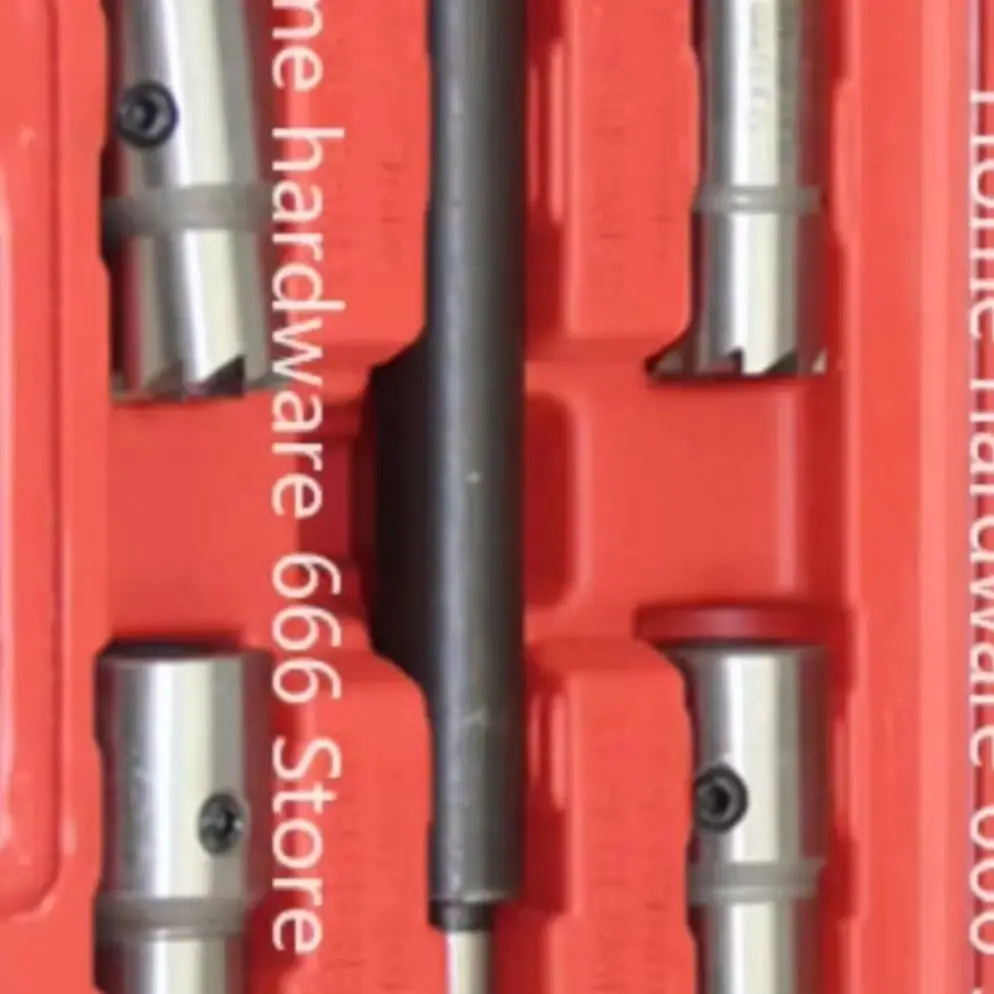 

5/7/10/17PC Four sets Injector Seat Cutter Cleaner Tool Set Carbon Remover Clean Repair Tool Automotive Accessories