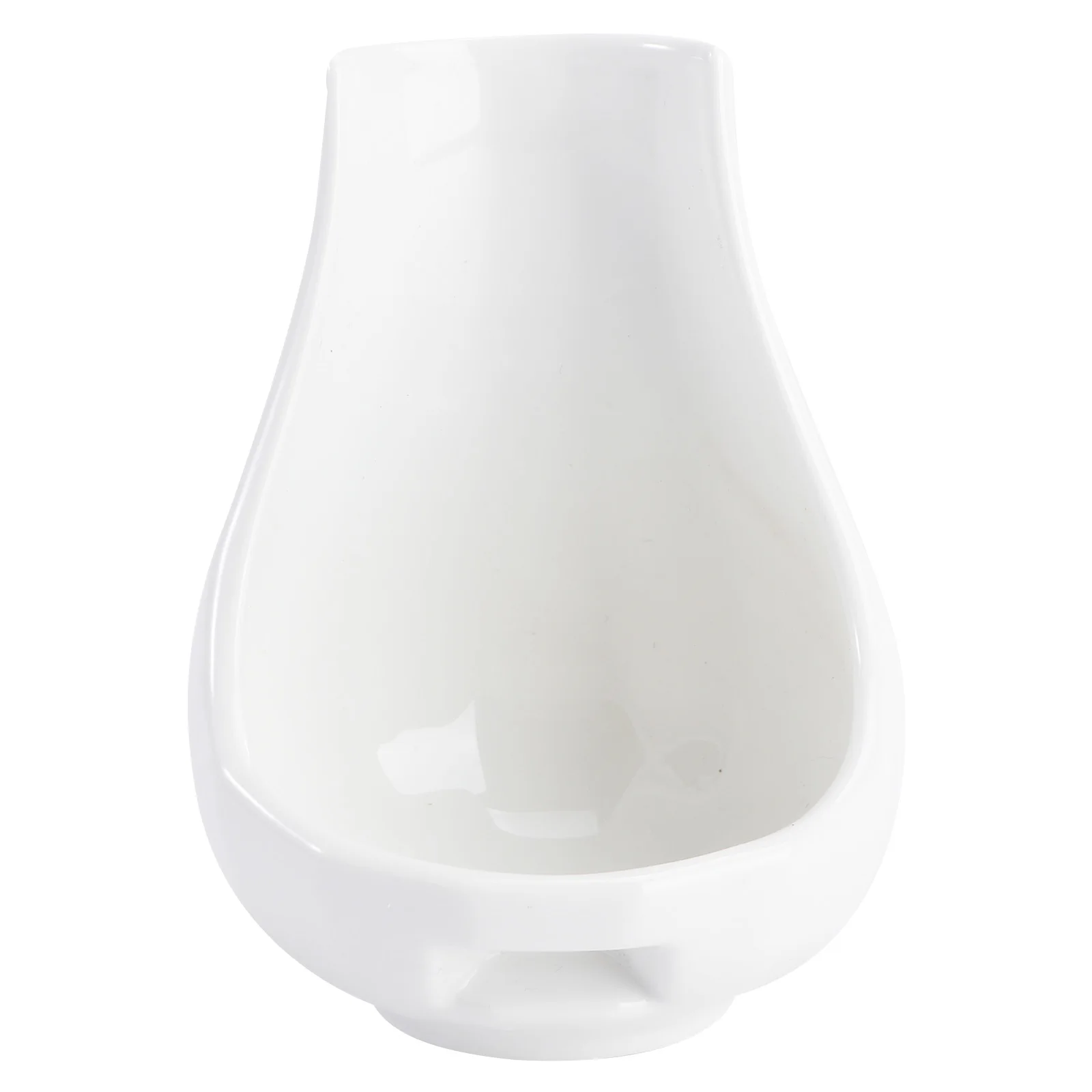 

1Pcs White Ceramic Spoon Holder Elegant Spoon Rest for Home Restaurant Dinner Table Use Dinner Table Decoration