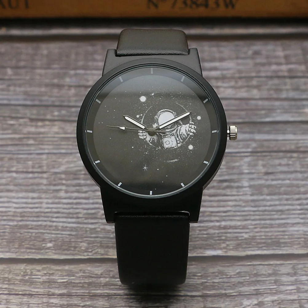 

Astronaut Watch Women Men Classic Versatile Design Belt Reliable Precise Movement Useful Decorative Gift