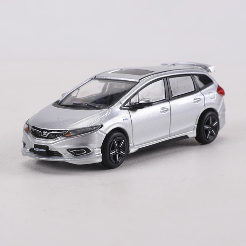 DCT 1:64 2015 Honda Mugen Jade Silver Alloy Model Car