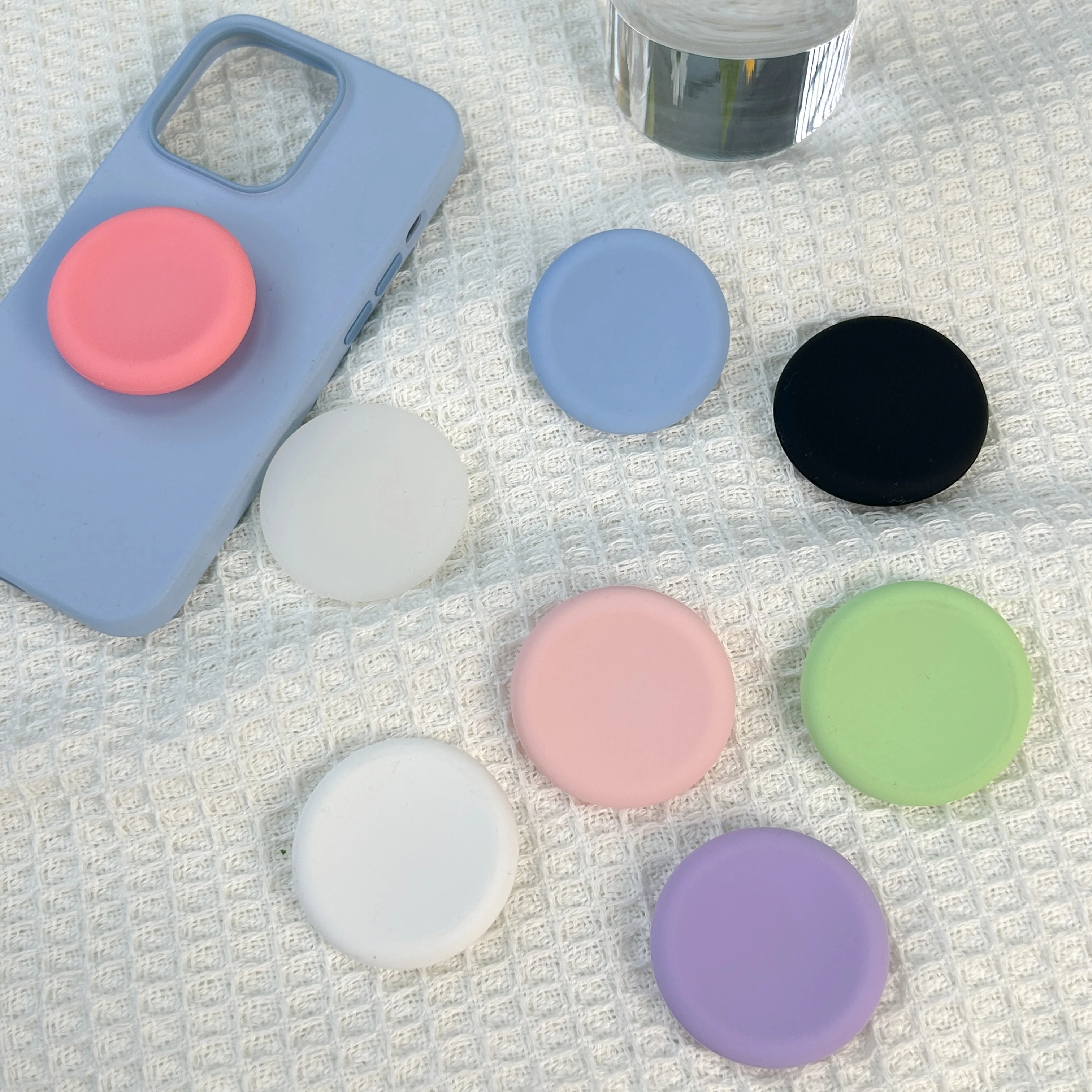 Round Silicone Covers for PotSocket (Silicone Cover Only) for Collapsible Grip used to replace the top of the potsocket