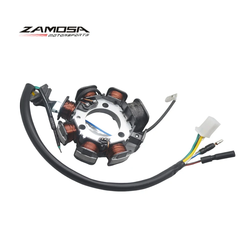 TITAN2000 XLR125 محرك دراجة نارية الكهربائية الجزء الثابت لفائف ل TITAN2000 XLR125 31120-KFC-901 8 القطب 00-01 قطع غيار المحرك #3