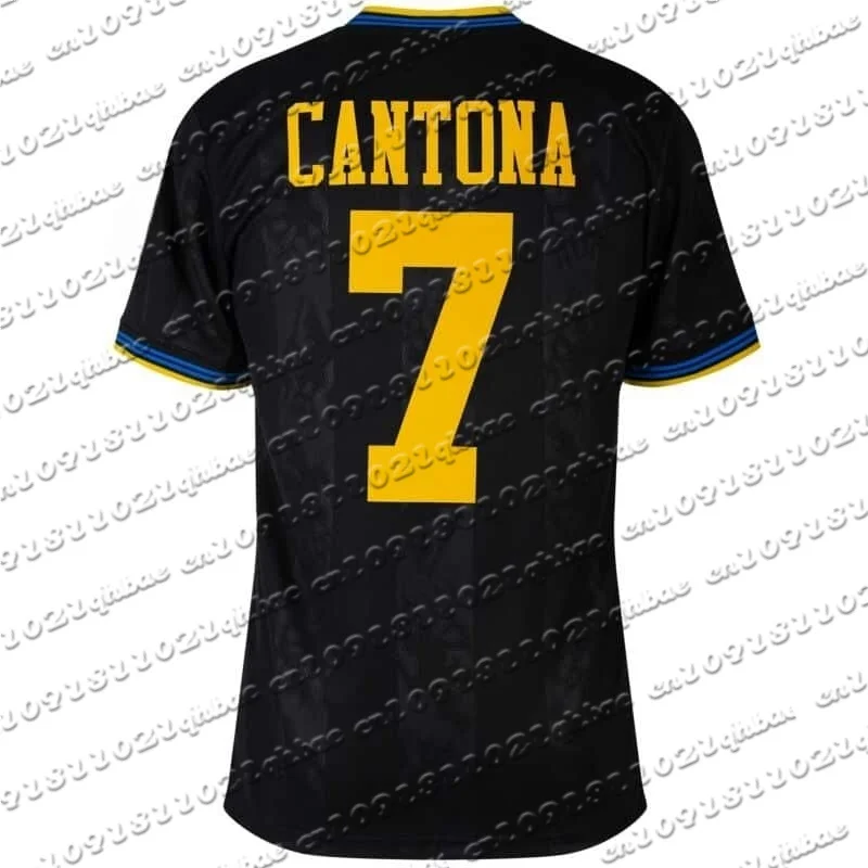 

No.7 CANTONA Fashion Retro Classic Football Sports Leisure Breathable Quick Drying Loose Comfortable O-neck Short Sleeve T-shirt