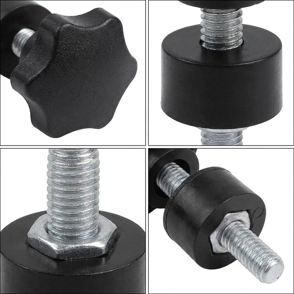 Star Shape Thread Clamping Handle Bolt Bakelite Hand Knob Set M6 x 5 (Safe secure grip for adjusting and tightening)