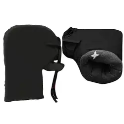 Motorcycle Handlebar Cover Winter Battery Bike Windshield Gloves Windproof Warm Handle Thickened Handle Bar Muffs Mitts