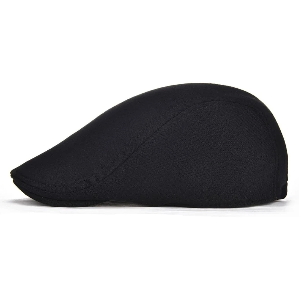 1pcs Men's and Women's Solid Color Duckbill Hats, Berets, Moisture absorbing and Breathable Work and Leisure Hats, Workwear