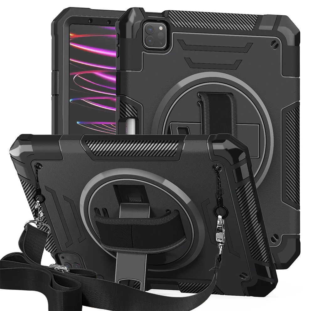 

Tablet Case for iPad Air 4th 5th 10.9 inch 2020/2022 iPad Pro 11 inch 2018/2020/2021/2022 Heavy Duty Shockproof Protective Cover
