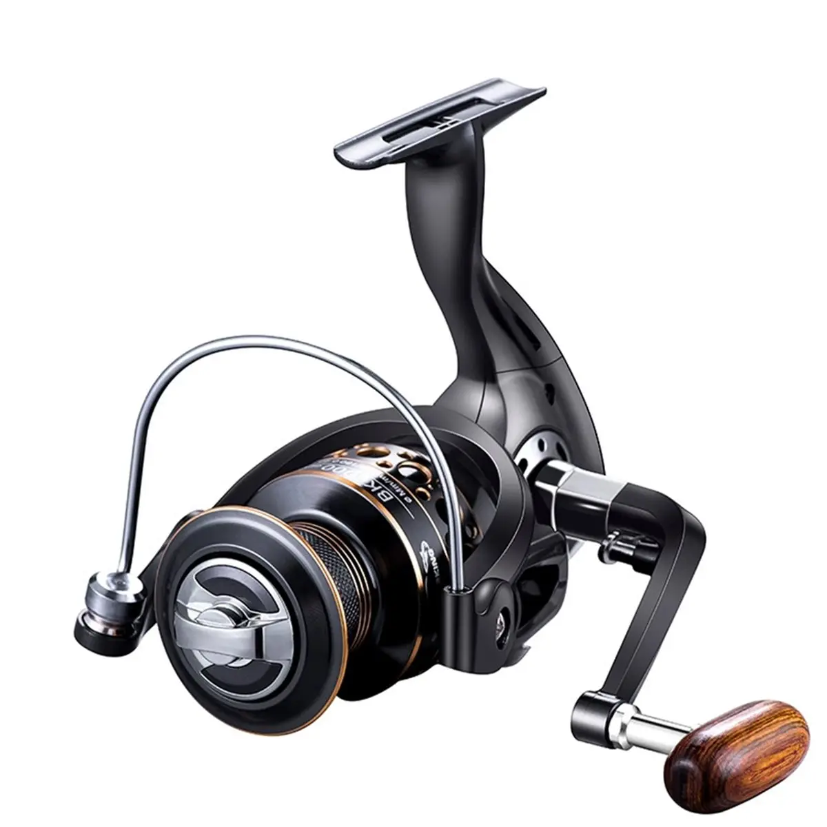 New arrival   Reel Water Resistance Reel 13 Bearings Max Drag Power Fishing Reel Freshwater Angling Gear BK2000