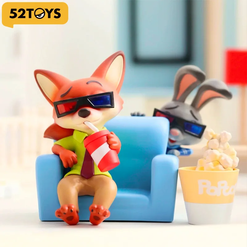 

52TOYS Disney Zootopia Blind Box Toys Zootopia Best Partner Series Surprise Blind Box Figure Ornament Model Toy Gift