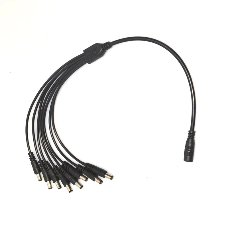 Fita LED para CCTV, fácil de usar, conector DC, gerenciamento conveniente e eficiente de cabos, alta qualidade