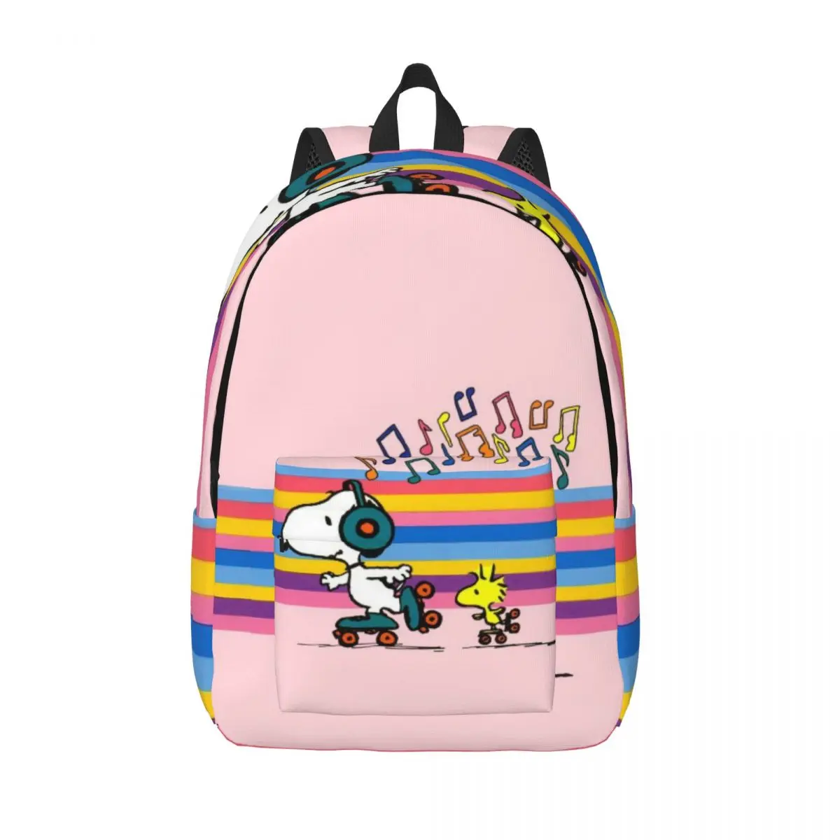 Peanuts Snoopy Cute Cartoon Backpack for Men Women Casual High School Work Daypack College Shoulder Bag Sports