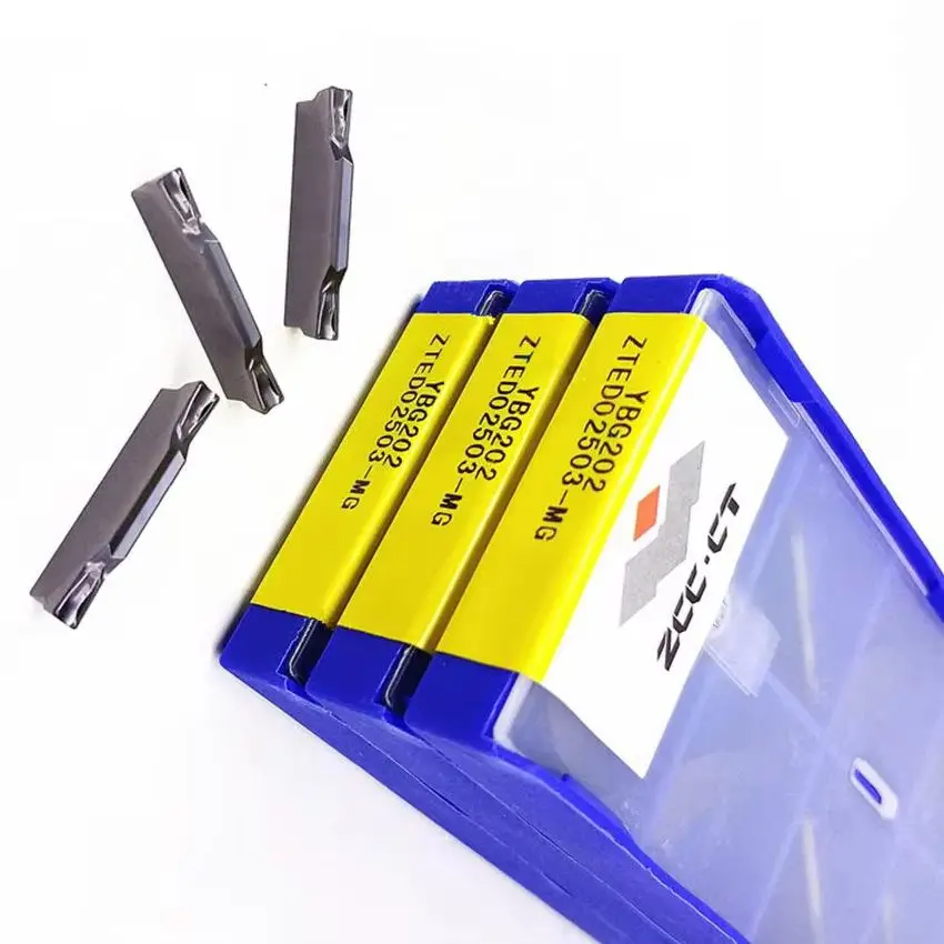 

ZTED02503-MG YBG202/ZTFD0303-MG YBG202/ZTGD0404-MG YBG202/ZTHD0504-MG YBG202/ZTKD0608-MG YBG202 ZCC.CT carbide inserts 10pcs/box