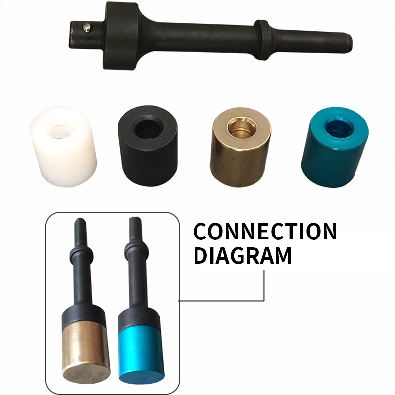 Imagem -05 - Articulação Pneumática do Disjuntor de Concreto Auto Repair Tool Removedor Cinzel de Ponto Plano Kit de Martelo de ar Plano Garfo de Separação