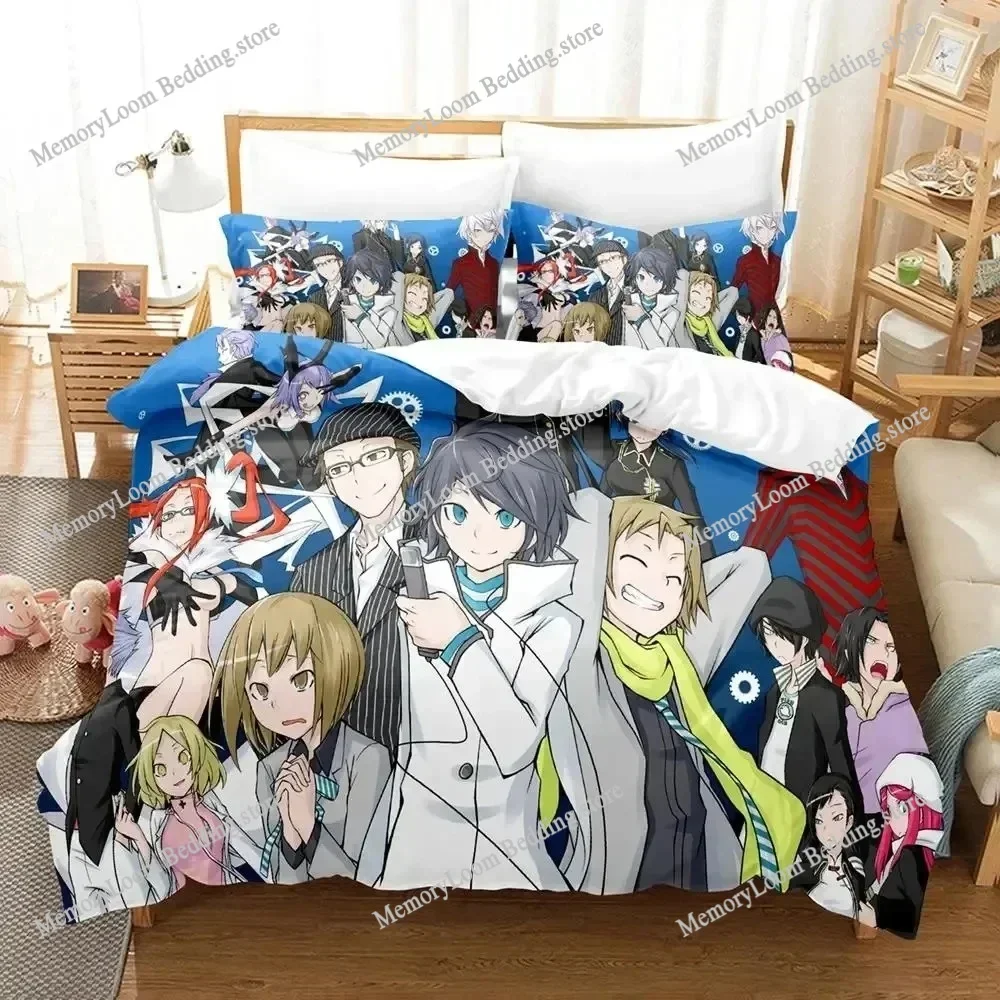 3D Printed Anime Devil Survivor Bedding Set Duvet Cover Bedroom Comforter Single Twin King _Size Quilt Cover Home Textiles