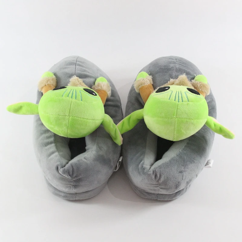 Men Slipper Plush Slipper for Men Alien Winter Home Boy Toy Cotton Shoe Designer Shoe Men Zapato Para Hombres Sapatos Masculinos