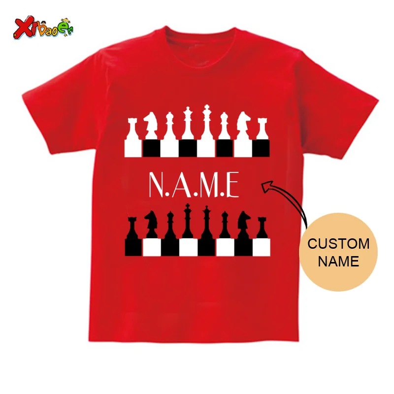 Chess Player Chess Master Chess Retro Vintage International Chess Shirt Family Matching Clothes Custom Name T Shirt Kids Clothes