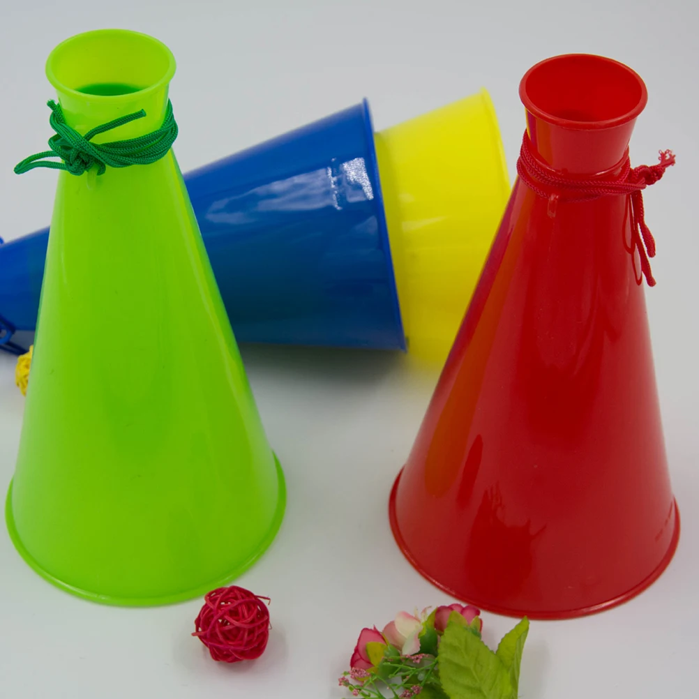 

Cheering Horn Soccer Fan Trumpet Little Speaker Toy for Kids Red Match Portable up Prop Sports Matches