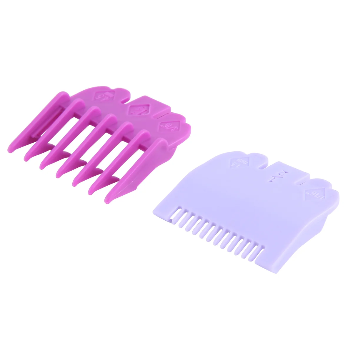 A02V-2Pcs/Set Hair Clipper Guide Comb Beard Trimmer Comb Trimmer Head Shaver Comb Replacement Clipper Blade Cutter Sleeve