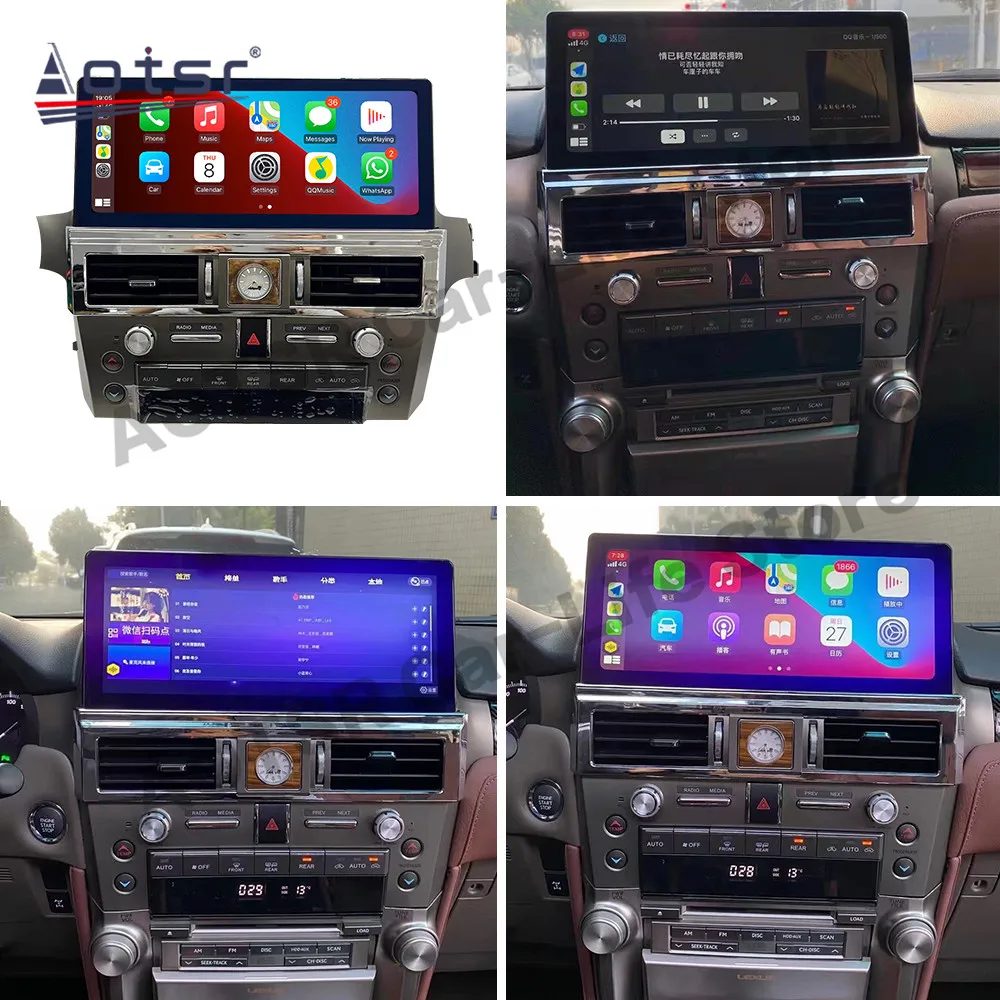 

Мультимедийный приемник Android 10 плеер для Lexus GX400 GX460 2010 2011 2012 2013 2014 2015 2016 2017-2020 головное устройство с GPS-приемником
