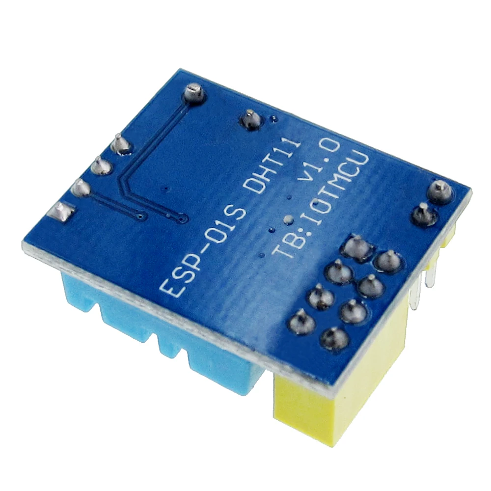 10pcs ESP8266 ESP-01 ESP-01S DHT11 อุณหภูมิความชื้นเซนเซอร์โมดูล esp8266 Wifi NodeMCU Smart Home IOT ไม่มีโมดูล ESP