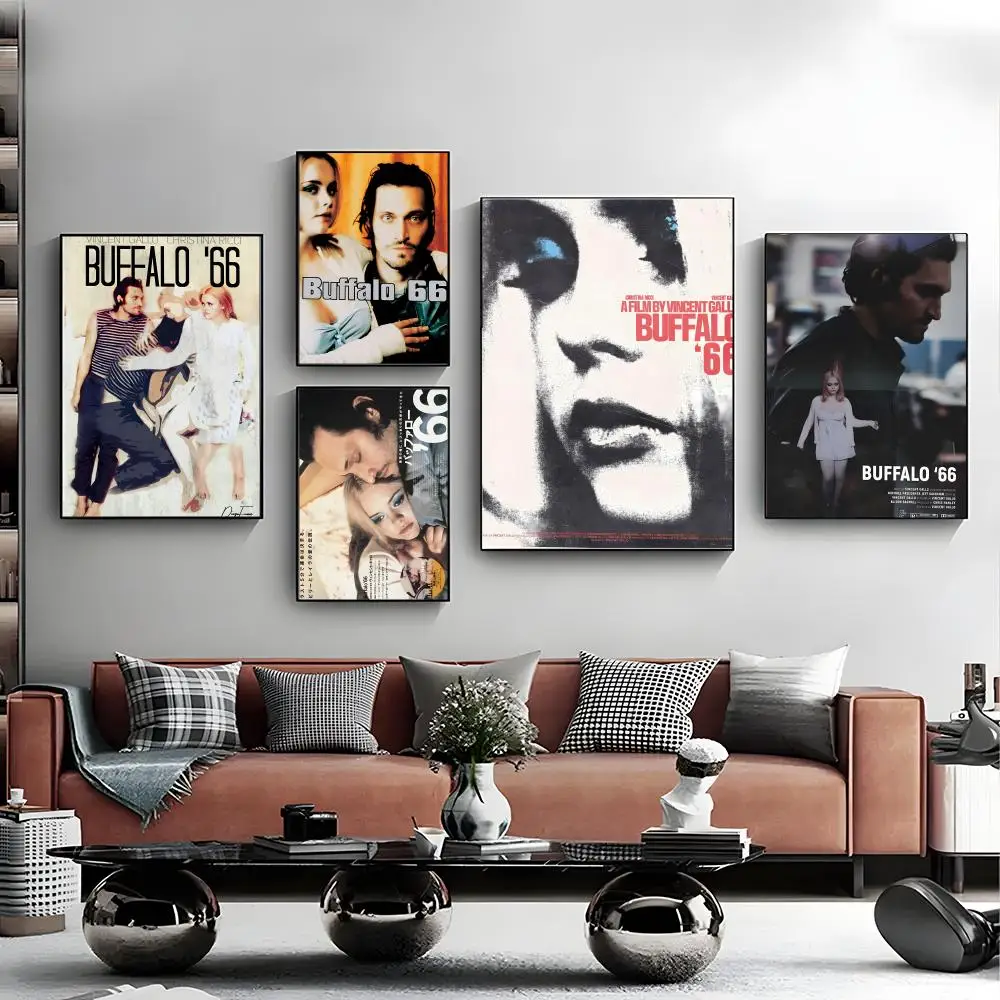 Indie Cult Classic Buffalo 66 Poster Canvas Wall Art Print Poster Decorative Mural Home Decor Gift Unframed