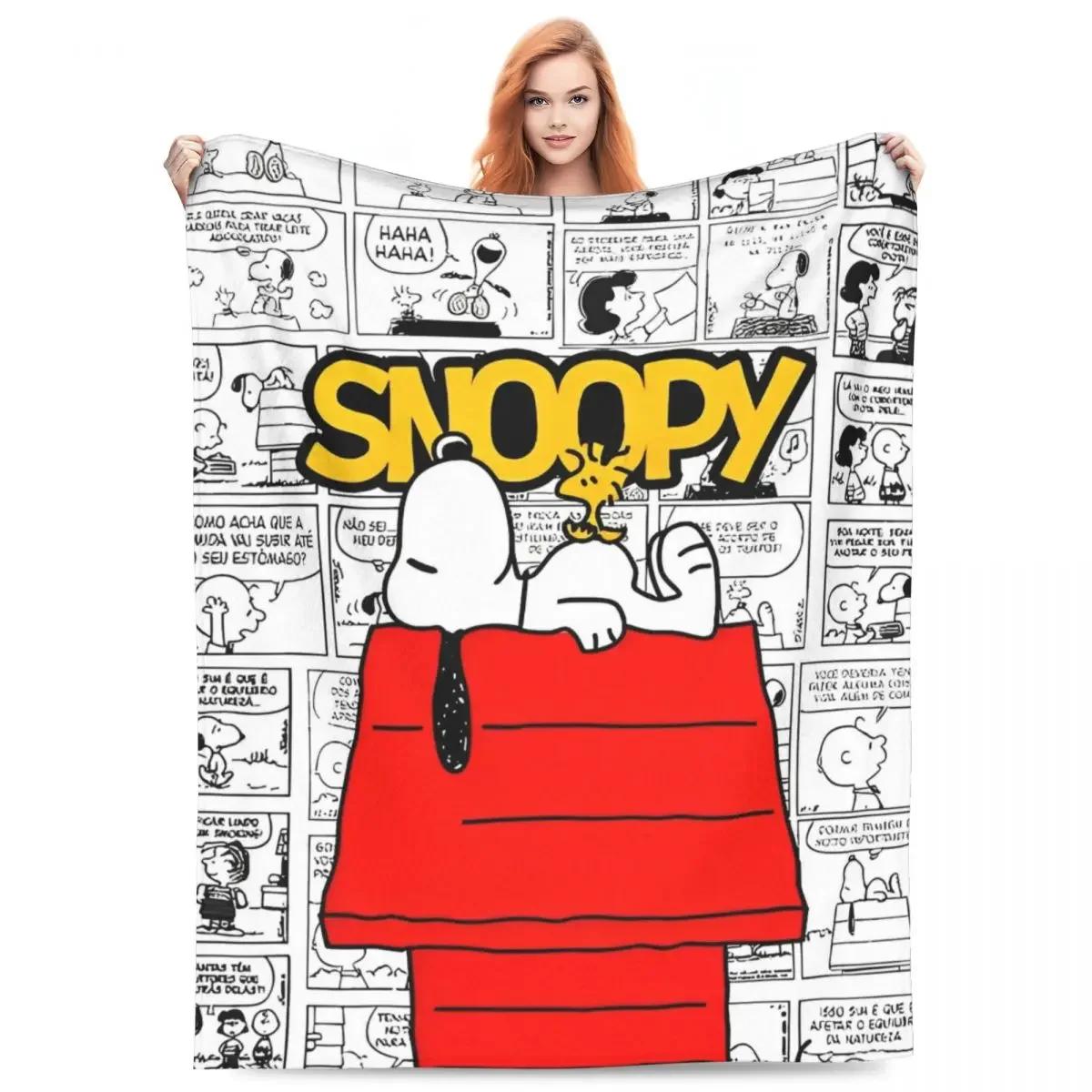 Manta de franela suave y duradera para sala de estar, sofá cama, cacahuetes, Picnic, funda de colcha esponjosa